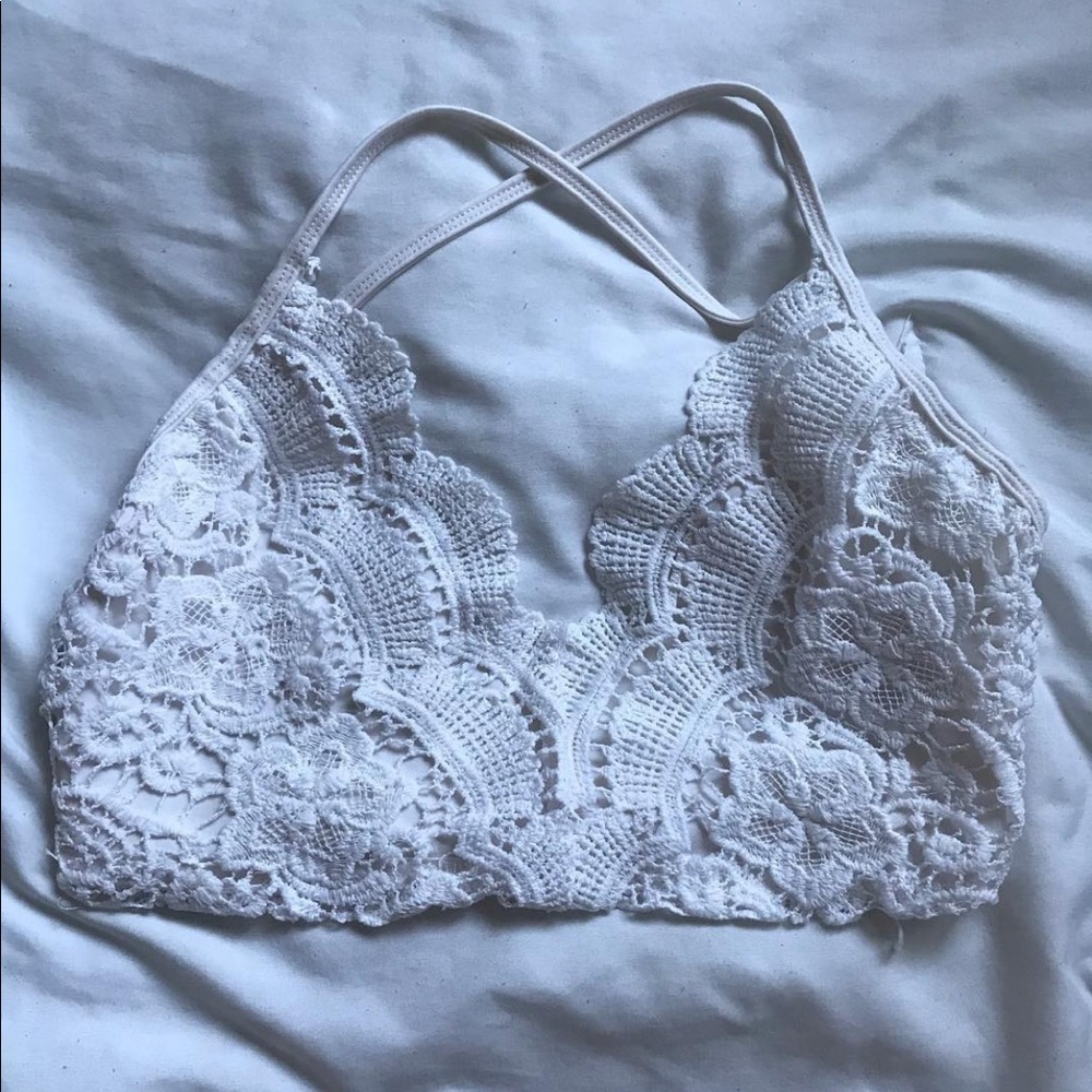 White Lace Bralette